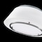 Dweled Hailey 16in LED Fabric Flush Mount 3000K in Brushed Nickel FM-531 - alternate 2